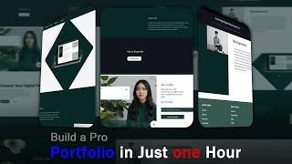React Portfolio in 1 Hour: Build a Modern Website with Tailwind & Vite