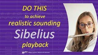 How to Achieve Realistic Playback in Sibelius - First Steps