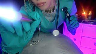 ASMR Medical Full Body Exam (Cranial Nerve, Eye, Ear Exam, Face, Whispering)