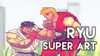 Ryu Sprite Animation - SUPER ART