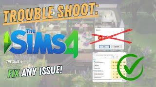 SIMS 4 – How to Fix Crashing, Lagging, Freezing, black screen…– Full Tutorial