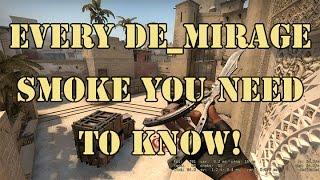 (Old and Outdated) Every de_mirage smoke you need to know.