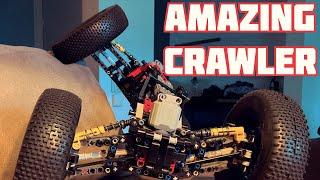 Lego Technic Rock Crawler in action