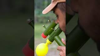 DIY Cute Bamboo Toys with Balloons #craft #ideas #bamboo
