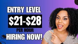 Entry Level Work From Home Jobs Hiring Now!