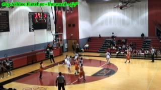Ashlee Fletcher Basketball Recruiting Video May 2013