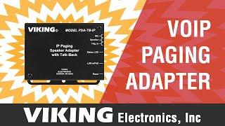 Interface Analog Paging Speakers for VoIP Paging | Overhead Paging Speaker Adapter