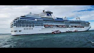 Круиз из Сингапура в Лос Анжелес в октябре 2024. Фильм 1 - Корабль Coral Princess