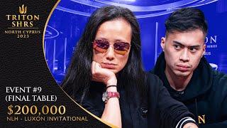 Triton Poker Series Cyprus 2023 - Event #9 $200,000 NLH - LUXON PAY Invitational - Final Table