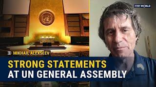 Strong statements at UN General Assembly | Mikhail Alexseev