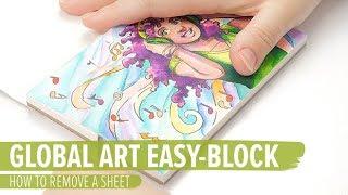 Global Art Fluid Watercolor Paper Easy-Block