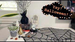 Decorating for Halloween!