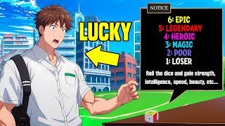 When a Loser Have LUCK 99.999999% Rolls the Dice to Gain Extra Attributes | Manhwa Recap