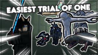 Cheesing trial can't be easier | Deepwoken | (how to beat trial of one)