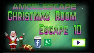 Amgel Christmas Room Escape 10 Video Walkthrough