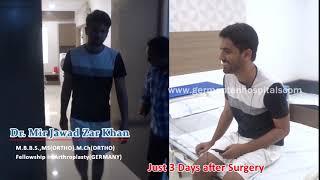 ACL Reconstruction Surgery by Dr Mir Jawad Zar Khan at Germanten Hospitals Hyderabad