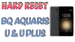 HARD RESET BQ AQUARIS U & U PLUS  | Remove Lock Screen | Pin | Pattern | Password