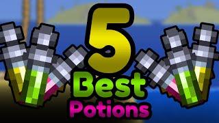 TOP 5 BEST potions in TERRARIA