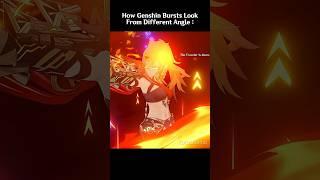 Bursts Viewed From Different Angle #genshin