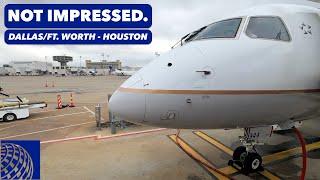 THE TEXAS SHUTTLE: United Express E175 Trip Report