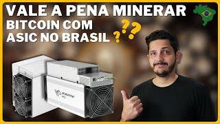 Vale a Pena Minerar Bitcoin com ASIC no Brasil? Desafios, Soluções e Lucratividade.