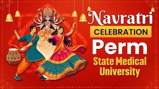 Navratri Celebration at Perm State Medical University | MBBS in Russia | Rus Education | Day 2