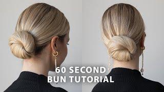 60 Second Updo Tutorial ️