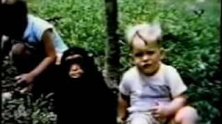 19650601 John and Bimbo the Chimp