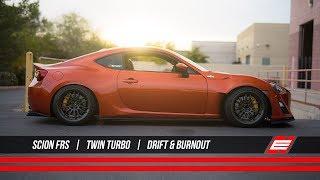 TWIN TURBO FRS BURNOUT & DRIFT