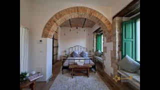 Recently restored character stone house with cellar and beautiful panoramic view. Palmoli.