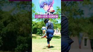 HIORI'S Crazy New Rainbow Skill Tutorial! #shorts #bluelock