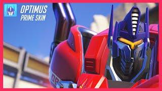 Overwatch 2 - Optimus Prime (Reinhardt) Gameplay | Transformers Collab