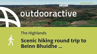 Flyover video: Scenic hiking round trip to Beinn Bhuidhe Mhor and back on June 8, 2025