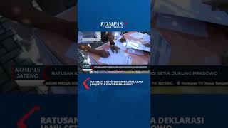 Deklarasi Janji Setia Dukung Prabowo #shorts #prabowo #deklarasi #capres2024 #pilpres #gerindra