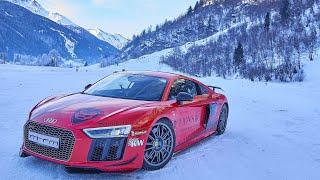 LION'S RUN Doku: [1/2] MTM Audi R8 V10 plus Supercharged (802 PS) @ Lions Run Winter Edition 2018