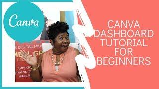 Canva Dashboard Tutorial for Beginners