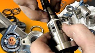 How to rebuild a STEERING RACK. 