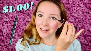 AOA Studio Artista Fine Tip Liquid Eyeliner Review | Forest Green | Shopmissa