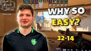 S1MPLE DELIVERS 32 FRAGS ON ONE MAP ON FACEIT!