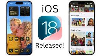 iOS 18 Released! - 25 NEW Exciting Features!