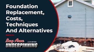 Foundation Replacement Costs, Techniques and Alternatives | Bay Area Underpinning