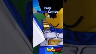 Vegeta Easy Combo | Dragon Ball R #roblox #dbr #vegeta #dbrrework