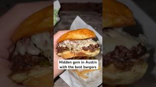 Hidden gem food truck in Austin with the best burgers!  #texas #burgers