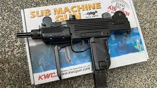 KWC Airgun Sub Machine Gun Full Metal Steel Ball C02 Powered Full Automatic