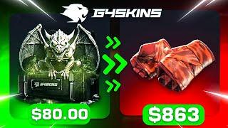 G4SKINS TRYING MAZE CASE! - G4SKINS PROMO CODE 2025