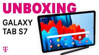 Samsung Galaxy Tab S7 5G & S7+ 5G Unboxing | T-Mobile