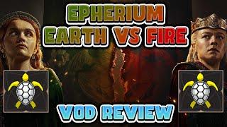 BANGER Fight Between Two Epherium(Best Alliance NA) Guilds | Epherium Fire vs Earth Vod Review