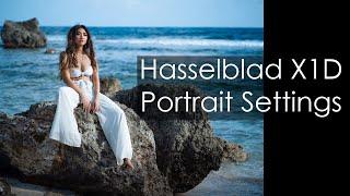 My portrait settings on the Hasselblad X1D feat. Guam Model Shari Dominique