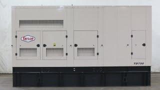 New 2023 Taylor Power Systems TD750 750 kW diesel generator Perkins EPA Tier 2 engine - CSDG # 4092