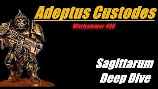 Adeptus Custodes Sagittarum Deep Dive Warhammer 40K 10th Edition